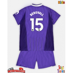 Tottenham Hotspur Lucas Bergvall #15 Replica Third Stadium Kit for Kids 2026-27 Short Sleeve (+ pants)